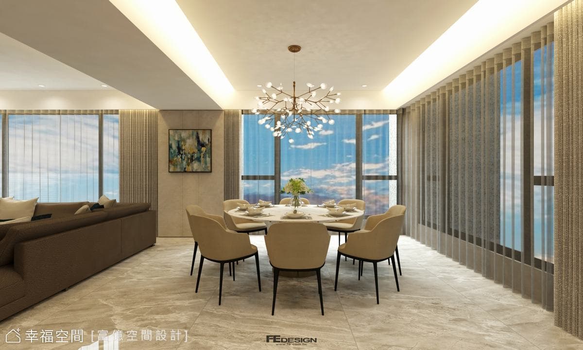 深萃溫潤空間質韻 構築現代樂活居