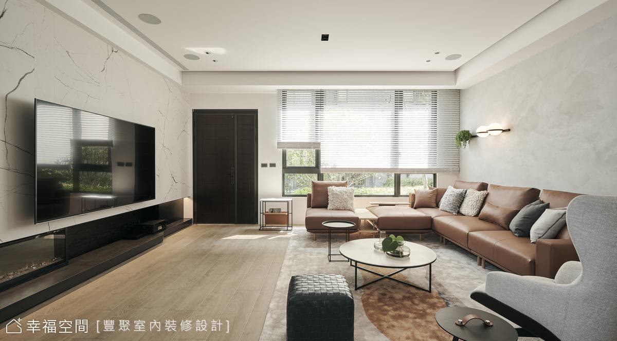 用自然打造家的氛圍 明亮溫馨透天宅