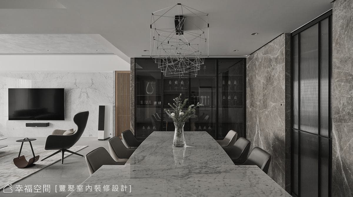 轉動鑰匙打開家的期待 雙設計師詮釋景觀新豪奢│現代風│60坪
