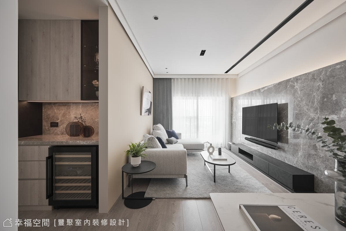 Sheer 純粹│現代風│25坪