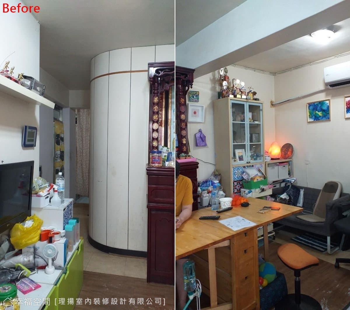 40年老宅改造 溫馨舒適回家像住民宿│現代休閒風│20坪
