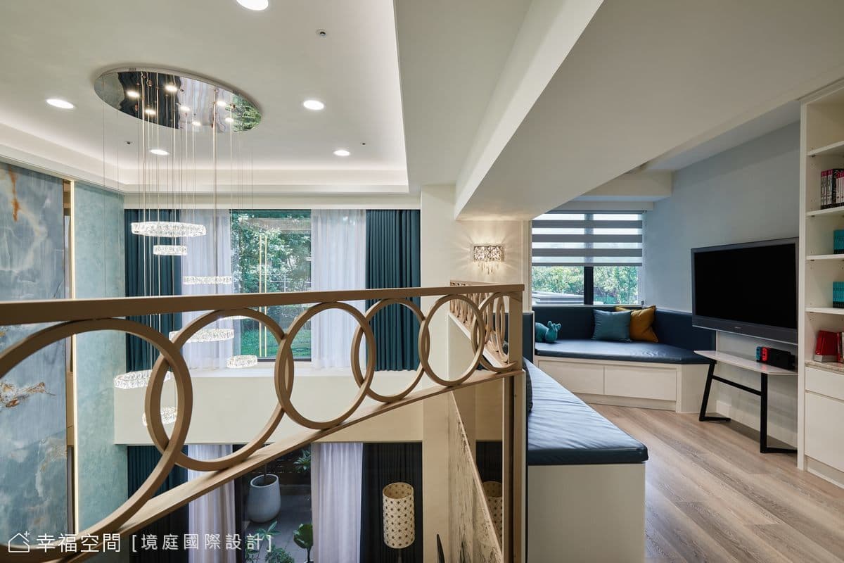 家族企業挑高住辦 美宅隱藏好運密碼|現代風