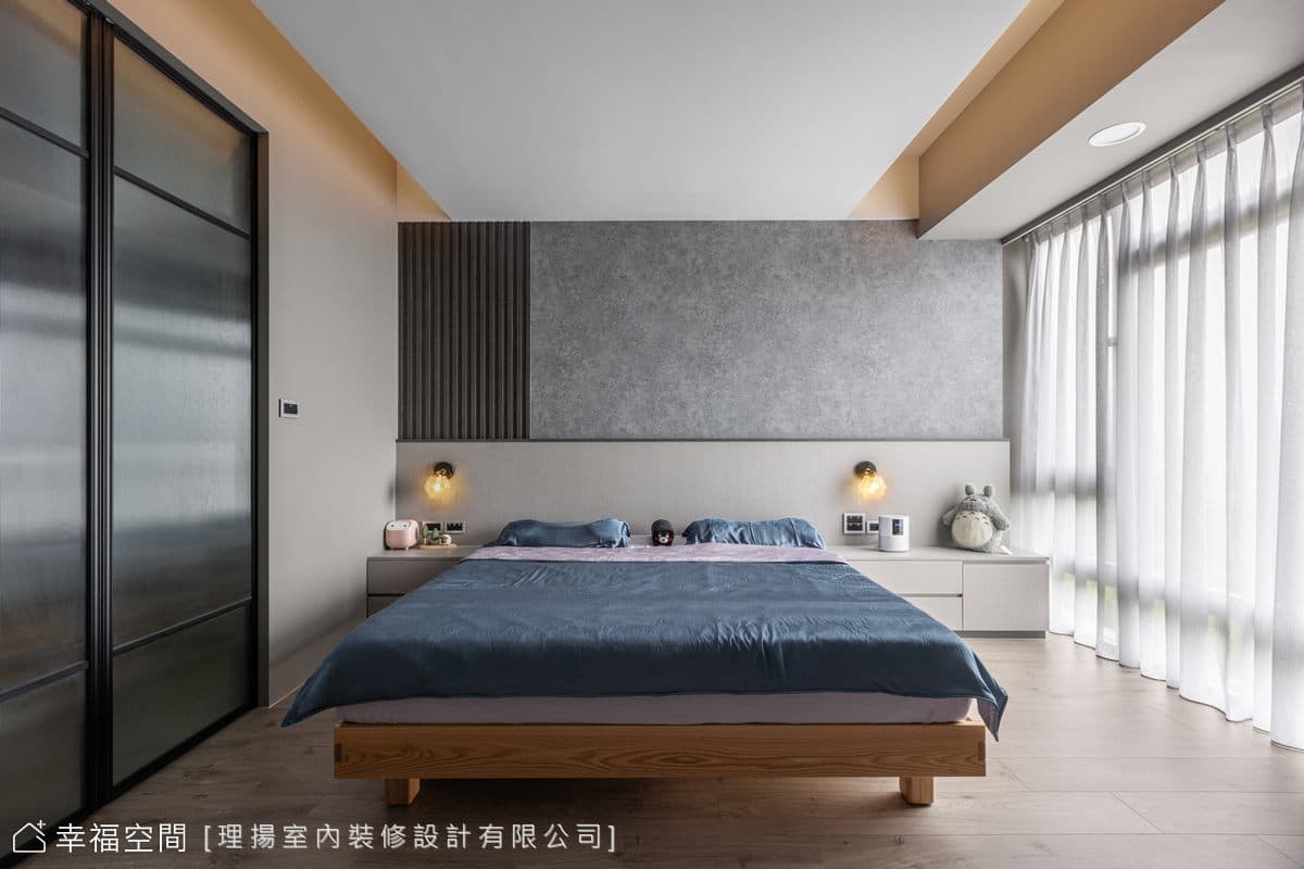 簡約紳灰引景入室 砌築寫意寓所│現代風│27坪