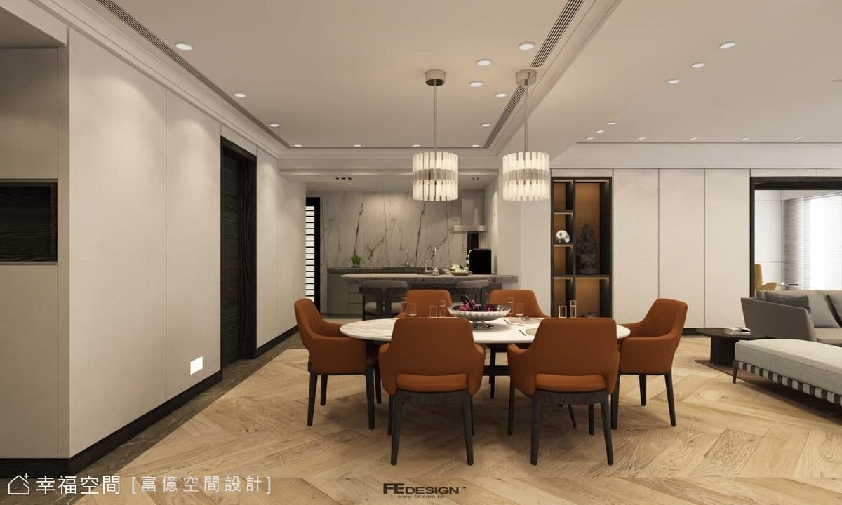 新古典溫雅質韻舒新居│72坪