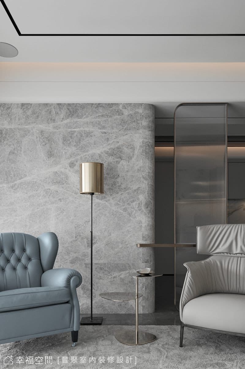 Marble Gallery 浮光奢石│奢華風│55坪