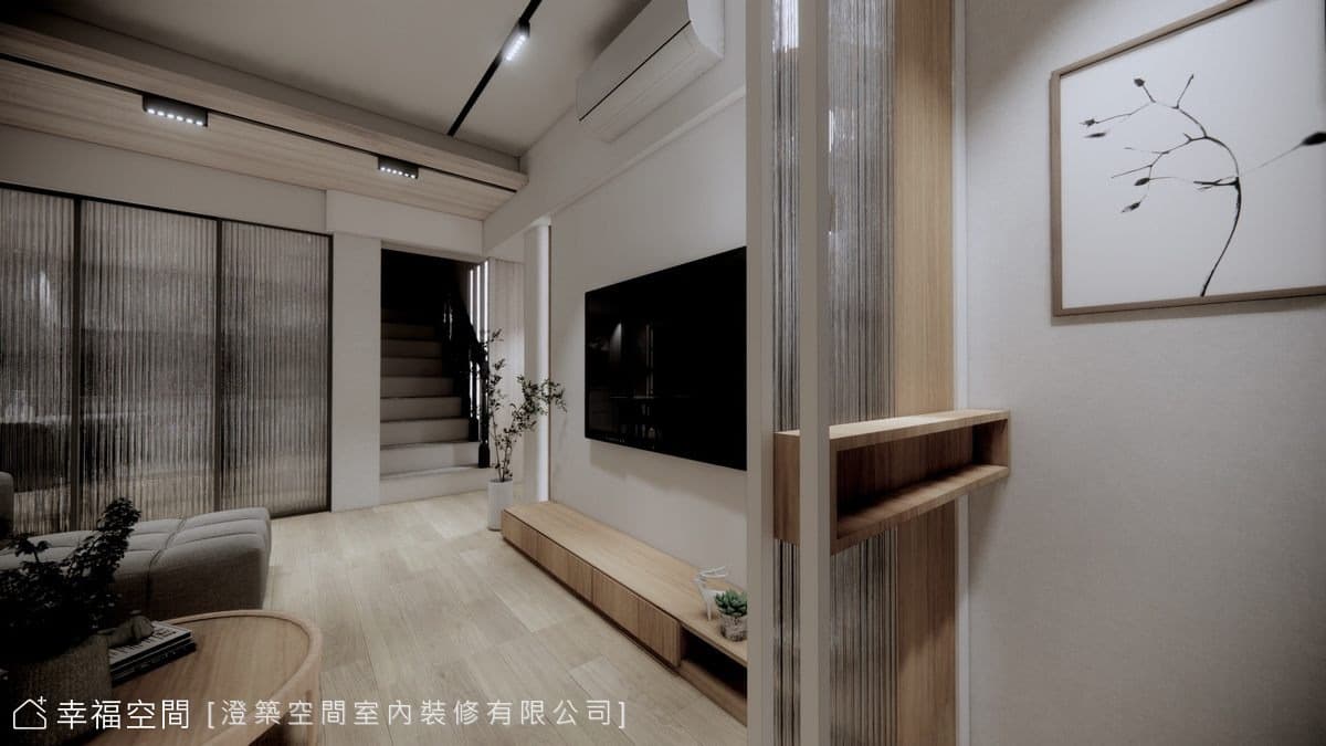 灰階低語質感宅│現代風│43坪