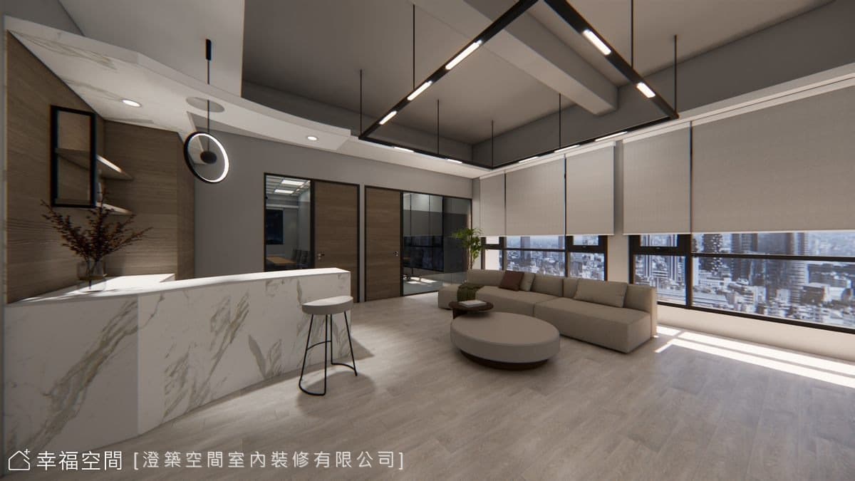揉合現代工業風 打造創新辦公空間 │103坪