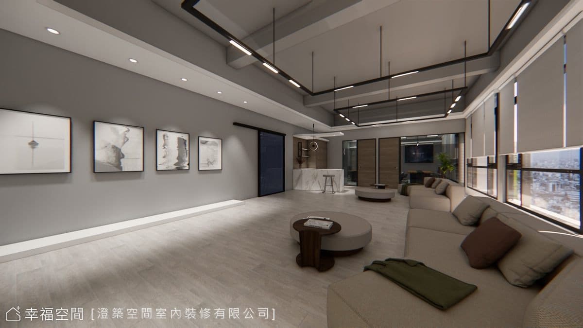 揉合現代工業風 打造創新辦公空間 │103坪