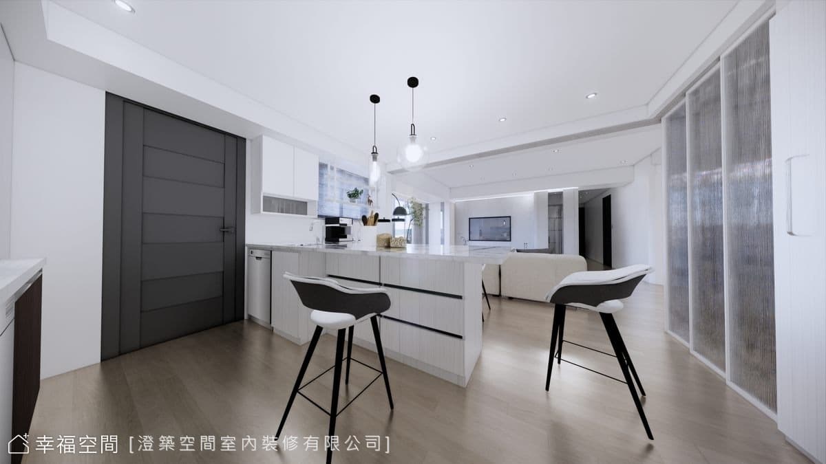洋溢明亮氛圍 走進清新舒適現代北歐宅 │35坪