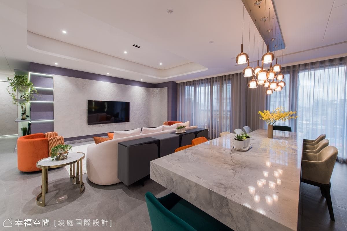 毛胚雙拼宅 境式混搭現代時尚空間