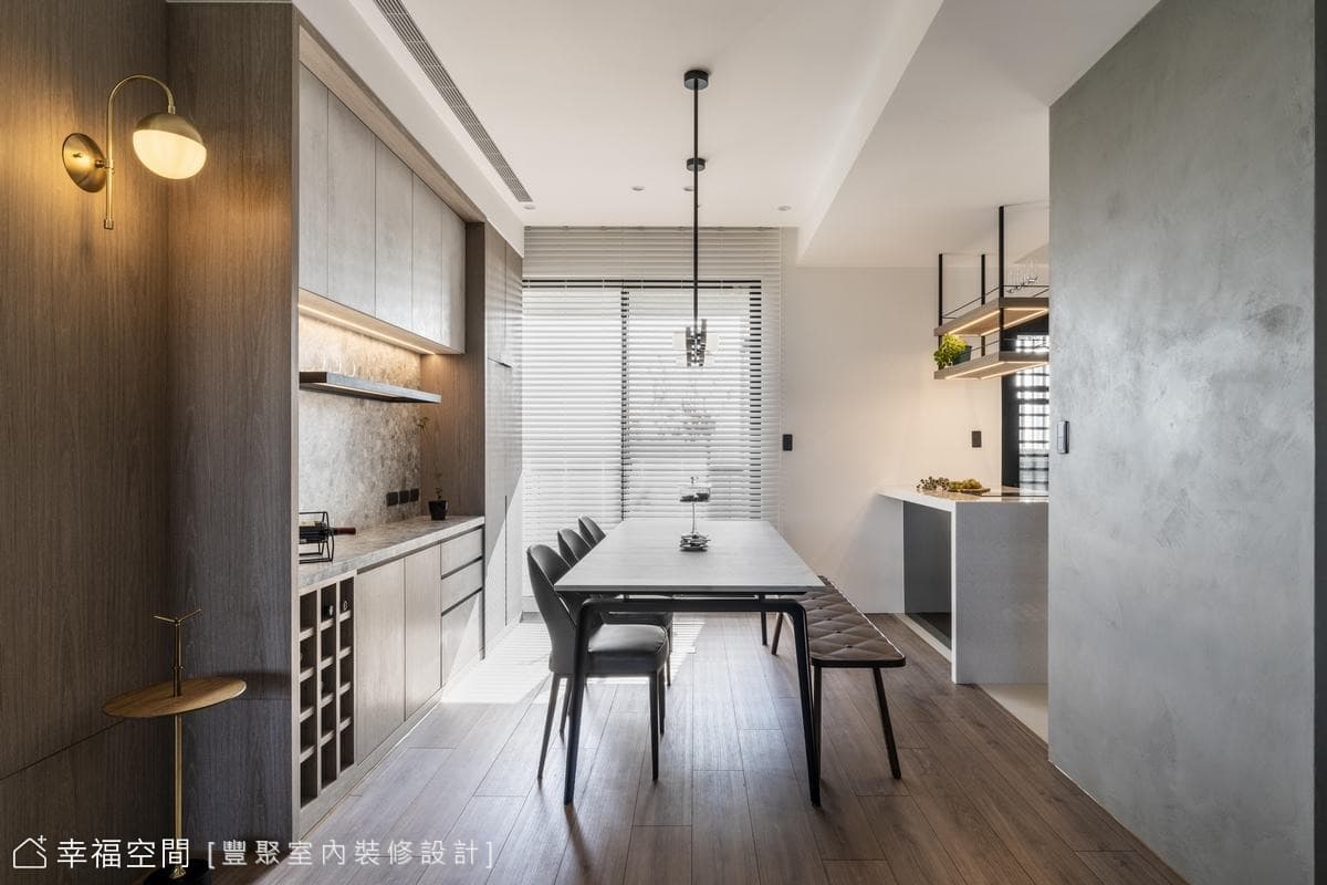 溫潤用餐氛圍