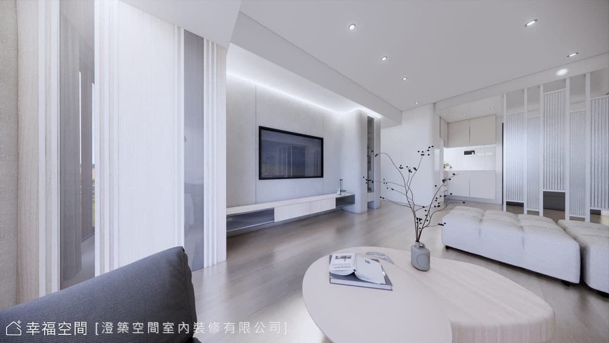 洋溢明亮氛圍 走進清新舒適現代北歐宅 │35坪